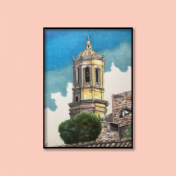 La catedral de Girona - print